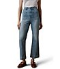 Faherty Terry Stretch Denim Flare Leg Jeans - Image 1