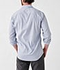Color:Light Blue Gingham - Image 2 - The Movement Gingham Performance Stretch Long Sleeve Woven Shirt
