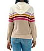Color:Catching Rays - Image 2 - Throwback Long Sleeve Cashmere Blend Hoodie