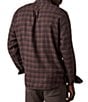 Faherty Timberline Twill Mini Plaid Long Sleeve Woven Shirt - Image 2