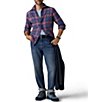 Faherty Timberline Twill Plaid Long Sleeve Woven Shirt - Image 3