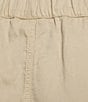 Faherty Topanga Organic Cotton Blend High Rise Flat Front Shorts, Color:Wheaten - Image 4