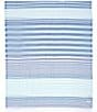 Color:Blue - Image 2 - Variegated Striped Wrap