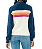Color:Twilight Vista - Image 2 - Vista Stripe Crew Neck Pullover Sweater