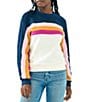 Color:Twilight Vista - Image 3 - Vista Stripe Crew Neck Pullover Sweater