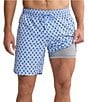 Fair Harbor Printed Anchor 6#double; Inseam Swim Trunks - Image 4