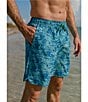 Fair Harbor Rushing Waves 8#double; Inseam Swim Trunks - Image 6