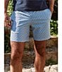 Fair Harbor Sky Blue Shells 7#double; Inseam Bayberry Swim Trunks - Image 6