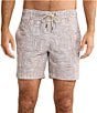 Fair Harbor Wavy Sands 7#double; Inseam Bayberry Swim Trunks - Image 1