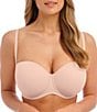 Fantasie Aura Strapless Full Busted Underwire Convertible Contour Bra, Color:Natural Beige - Image 2