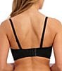Color:Black - Image 5 - Aura Strapless Full Busted Underwire Convertible Contour Bra