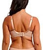 Fantasie Emmaline Cut & Sewn Multi-Tone Lace Side Support Full-Busted Bra, Color:Natural Beige - Image 2