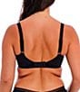 Color:Black - Image 2 - Fusion Full Cup Side Support Bra
