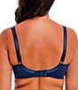 Fantasie Fusion Lace Padded Plunge Bra, Color:French Navy - Image 2