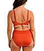 Fantasie Ottawa Solid High Waist Folded Side Tie Bikini Swim Bottom - Image 2