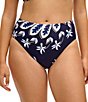 Fantasie Playa Azul Floral Print High Waist Swim Bottom - Image 1