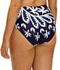 Fantasie Playa Azul Floral Print High Waist Swim Bottom - Image 2