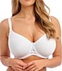 Fantasie Rebecca Molded Spacer Embroidered Full Busted Underwire T-Shirt Bra, Color:White - Image 1