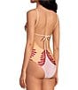 Farm Rio Arabesc Soft Yellow Print Tie Back One Piece Swimsuit - Image 4