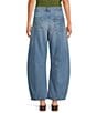 Farm Rio Barrel Leg Mid Rise Denim Jeans - Image 2