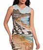 Farm Rio Copacabana Beach Multicolor Sleeveless Blouse - Image 1
