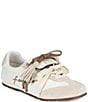 Farm Rio Sneakerinas Ankle Wrap Tassel Ballet Sneakers - Image 1