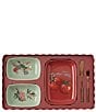 Farm Rio Jolly Bites Ceramic Appetizer Set - Image 1