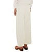 Farm Rio Richelieu White Floral Cutwork Wide Leg Twill Pant - Image 2