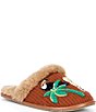 Farm Rio Shearling Crochet Hotel Slippers - Image 1