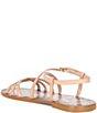 Farm Rio Spring Leather Strappy Flat Sandals - Image 3