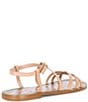 Farm Rio Spring Leather Strappy Flat Sandals - Image 3