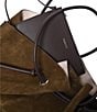 Farm Rio Suede Slouchy Drawstring Tote Bag - Image 3