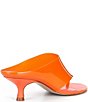 Farm Rio Thong Jelly Kitten Heel Slide Sandals - Image 2