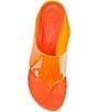 Farm Rio Thong Jelly Kitten Heel Slide Sandals - Image 5