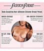Fashion Forms Body Sculpting Non-Adhesive Silicone Breast Petals, Color:Nude - Image 3