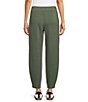 Feather Gray Soft Luxe Pleated Pull-On Joggers - Image 2