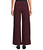 Feather Gray Waffle Knit Wide Leg Coordinating Pull-On Pants - Image 2