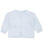 Feltman Brothers Baby Boys Newborn Knit Pocket Cardigan, Color:Blue - Image 1