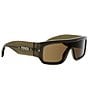 FENDI Men's Fendi Screen Rectangular Sunglasses - Image 3