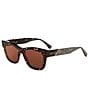 FENDI Unisex Diagonal 52mm Square Sunglasses - Image 1