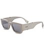FENDI Unisex Fendi Diagonal 51mm Rectangle Mirrored Sunglasses,Specials : American Fashion Style Bags On Sale