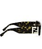 FENDI Unisex FF Squared 56mm Square Sunglasses - Image 3