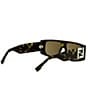 FENDI Unisex FF Squared 56mm Square Sunglasses - Image 4