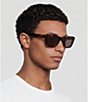 FENDI Unisex Lettering 53mm Geometric Sunglasses - Image 5