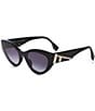 FENDI Women's FENDI First 52mm Cat Eye Sunglasses - Image 1