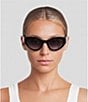 FENDI Women's FENDI First 52mm Cat Eye Sunglasses - Image 2