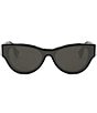Color:Shiny Black - Image 2 - Women's FENDI First Round Sunglasses