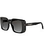 FENDI Women's Fendi Frame 55mm Square Sunglasses - Image 1
