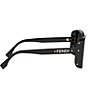 FENDI Women's Fendi Frame 55mm Square Sunglasses - Image 4