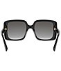 FENDI Women's Fendi Frame 55mm Square Sunglasses - Image 6